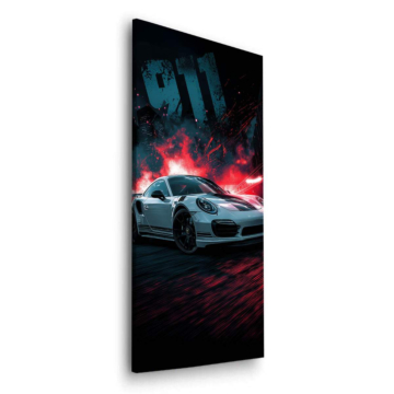 Porsche GT - Dibond-Bild matt