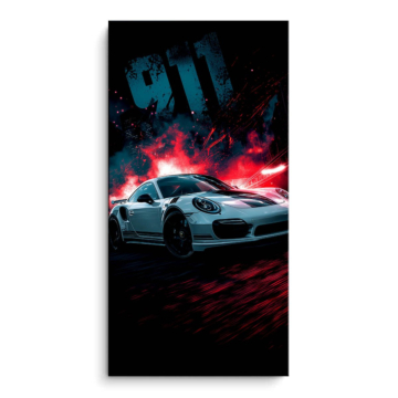 Porsche GT - PVC-Bild matt