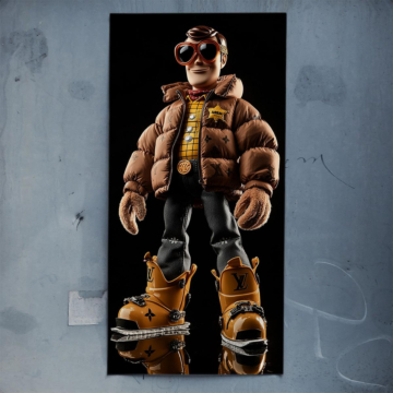 Urban Puffer Toy Figure Poster Art