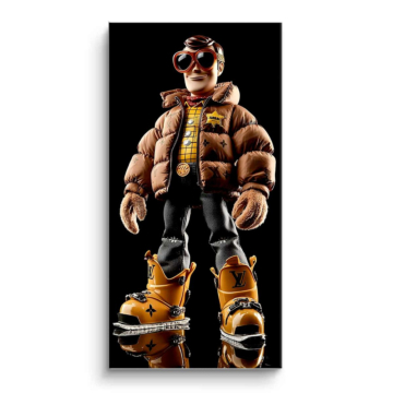 Urban Puffer Toy Figure PVC Matt Art