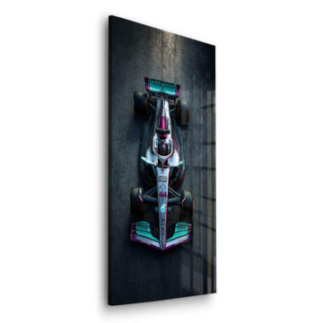 Mercedes AMG Inspired F1 Race Car Acrylic Glass Art
