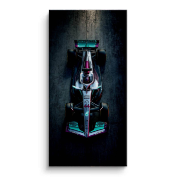 Mercedes AMG Inspired F1 Race Car Canvas Art