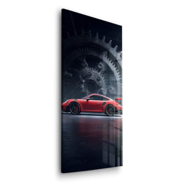 Porsche 911 GT3 Gear Acrylic Glass Art