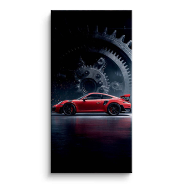 Porsche 911 GT3 Gear Canvas Art