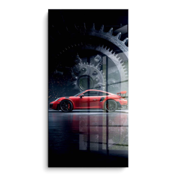 Porsche 911 GT3 Gear PVC Gloss Art