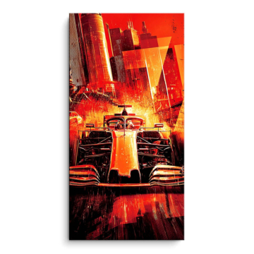 McLaren Orange Formula 1 Heat PVC Matt Art