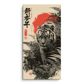 Japanese Tiger Ink PVC Matt Art