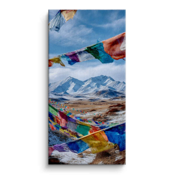 Himalayan Prayer Flags Canvas Art