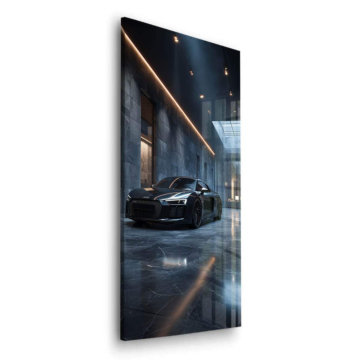 Audi R8 Garage Lights Acrylic Glass Art