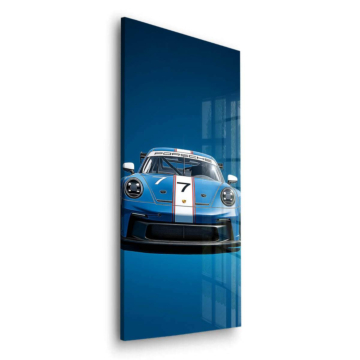 Porsche 911 RSR Gulf Acrylic Glass Art