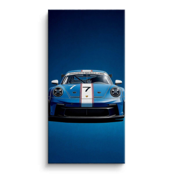 Porsche 911 RSR Gulf Canvas Art
