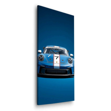 Porsche 911 RSR Gulf Dibond Matt Art