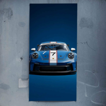 Porsche 911 RSR Gulf - Poster