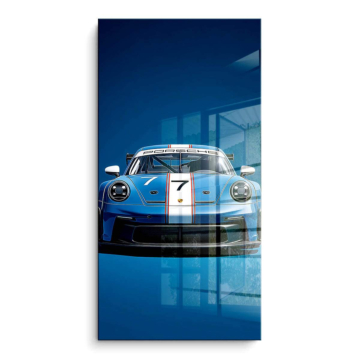 Porsche 911 RSR Gulf PVC Gloss Art
