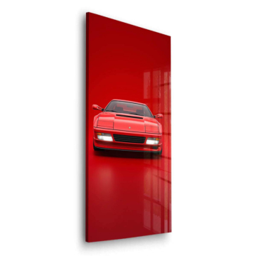 Ferrari rot Studi - Acrylglasbild