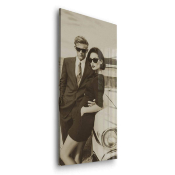 Klassisch Paar Elegan - Acrylglasbild