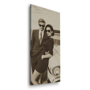 Classic Couple Elegance Dibond Matt Art