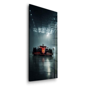 F1 Ferrari Auto - Acrylglasbild
