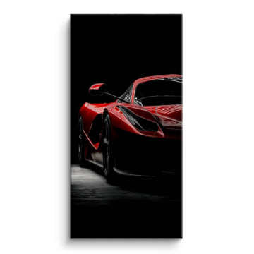 Ferrari LaFerrari Shadow Canvas Art