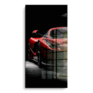 Ferrari LaFerrari w cieniu - obraz na PVC z połyskiem