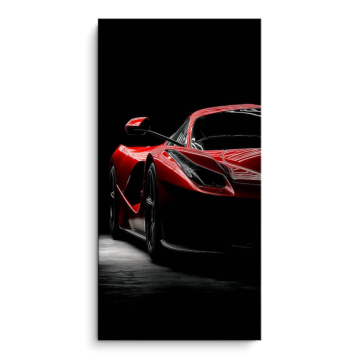 Ferrari LaFerrari w cieniu - obraz na matowym PVC