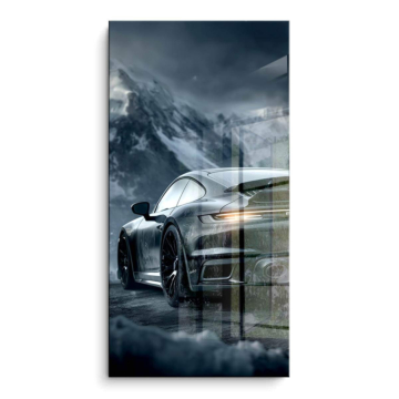 Porsche Mountain Storm PVC Gloss Art