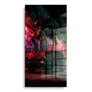 Mercedes Neon Jungle PVC Gloss Art