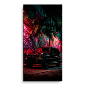 Mercedes Neon Jungle PVC Matt Art