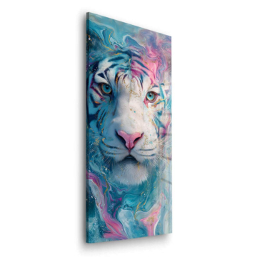 Majestätischer weißer Tiger - Acrylglasbild