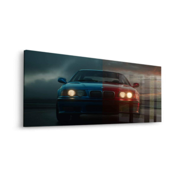 BMW Z3 Night Drive Acrylic Glass Art