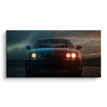 BMW Z3 Night Drive Canvas Art