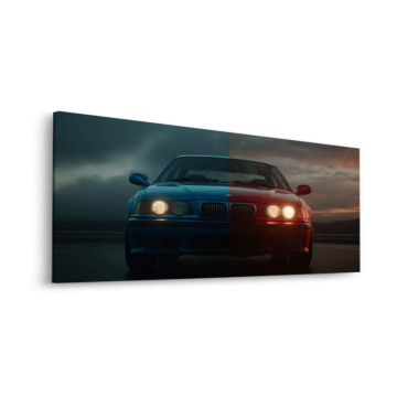 BMW Z3 Nachtfahr - Dibond-Bild matt