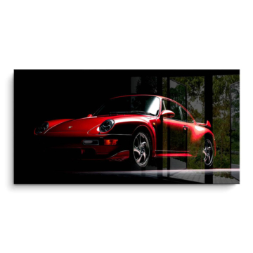 Porsche 911 Carrera Inspired PVC Gloss Art
