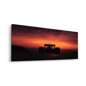 Formula 1 Inspired Sunset Race Dibond Matt Art
