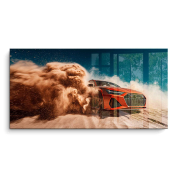 Audi RS5 Inspired Desert Drive PVC Gloss Art