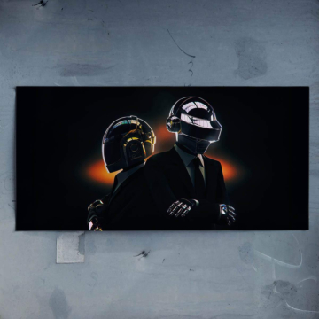 Cyfrowi strażnicy i duet robotów - plakat