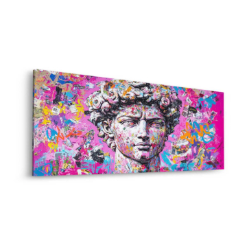 Motiv inspiriert von der Davidstatue - Dibond-Bild matt