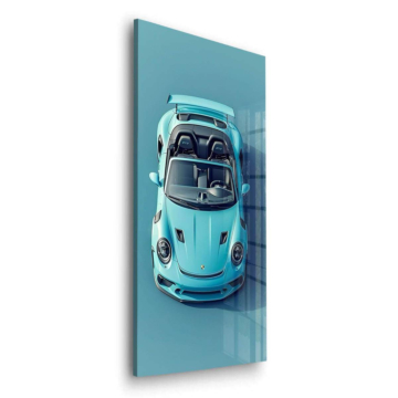 Porsche 911 GT3 Inspired Anniversary Acrylic Glass Art