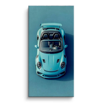 Porsche 911 GT3 Inspired Anniversary Canvas Art