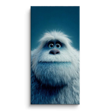 Cute Bigfoot Portrait Canvas Art
