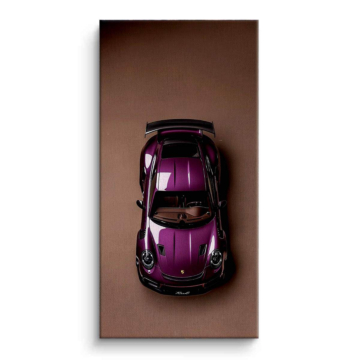 Porsche 918 Inspired Purple Spyder Canvas Art