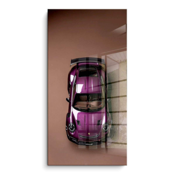 Porsche 918 Inspired Purple Spyder PVC Gloss Art