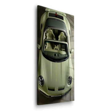 Lohari Inspired Green Roadster Acrylic Glass Art