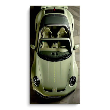 Lohari Inspired Green Roadster PVC Matt Art