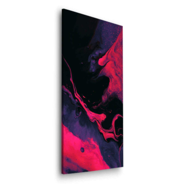 Abstracto magenta humo - cuadro Dibond mate