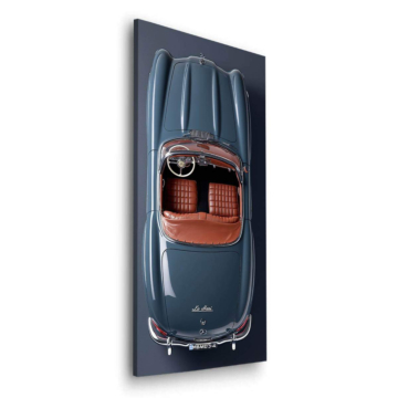 Lohari Inspired Blue Roadster Dibond Matt Art