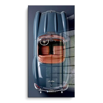 Lohari Inspired Blue Roadster PVC Gloss Art