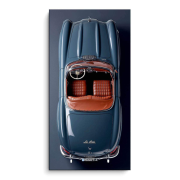 Lohari Inspired Blue Roadster PVC Matt Art