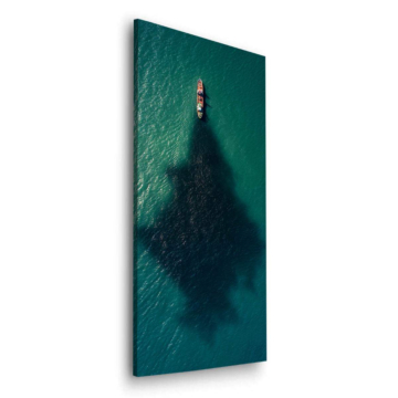 Ship cień Aerial - obraz na dibondzie matowym