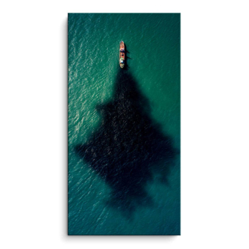 Ship cień Aerial - obraz na matowym PVC